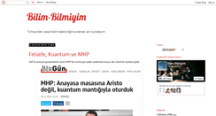 Desktop Screenshot of bilimbilmiyim.com