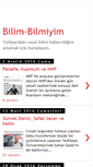 Mobile Screenshot of bilimbilmiyim.com